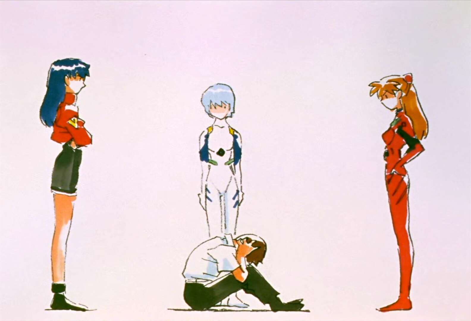 Shinji questions the use of individuality and pain